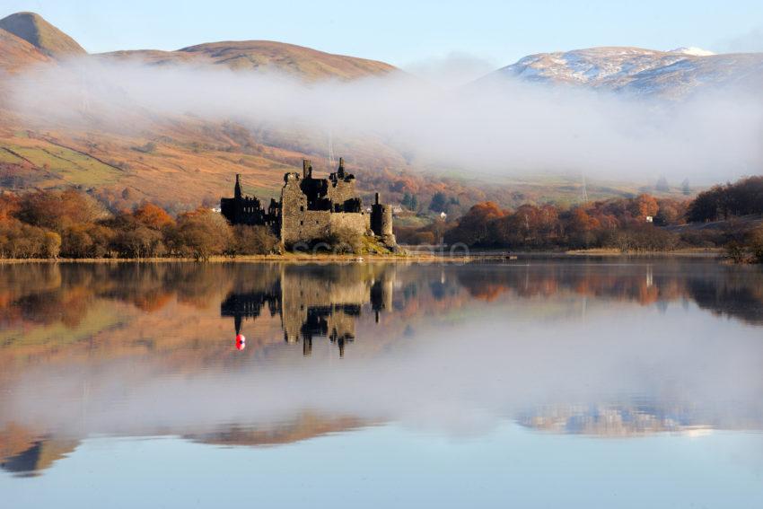 Misty Loch Awe Kilchurn