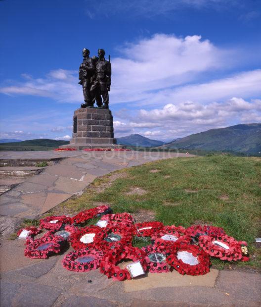 Commando Memorial With Portrait