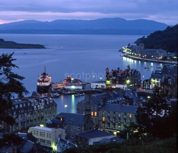 North Pier At Dusk 1980s