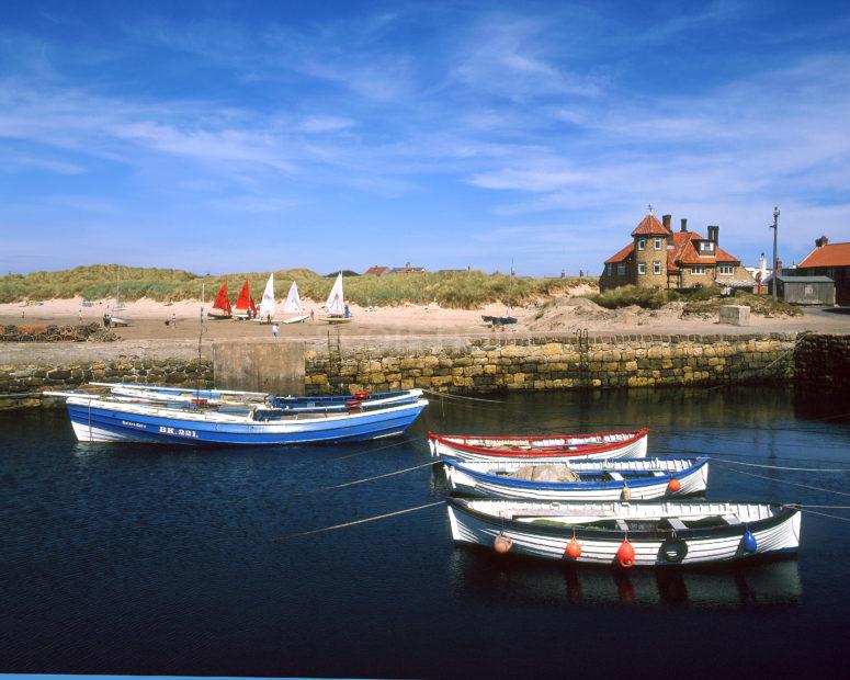 Beadnell Harbour And Sands