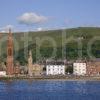 The Town Of Largs As Seen From The Ferry Ayrshire