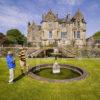 WY3Q9948 Tourists At Torosay Castle Mull