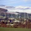 Pitlochry And Snow Clad Hills