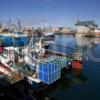 Colourful Scene In Fraserburgh Docks