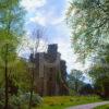 Glengarry Castle Ruin Which Overlooks Loch Oich Inverness Shire