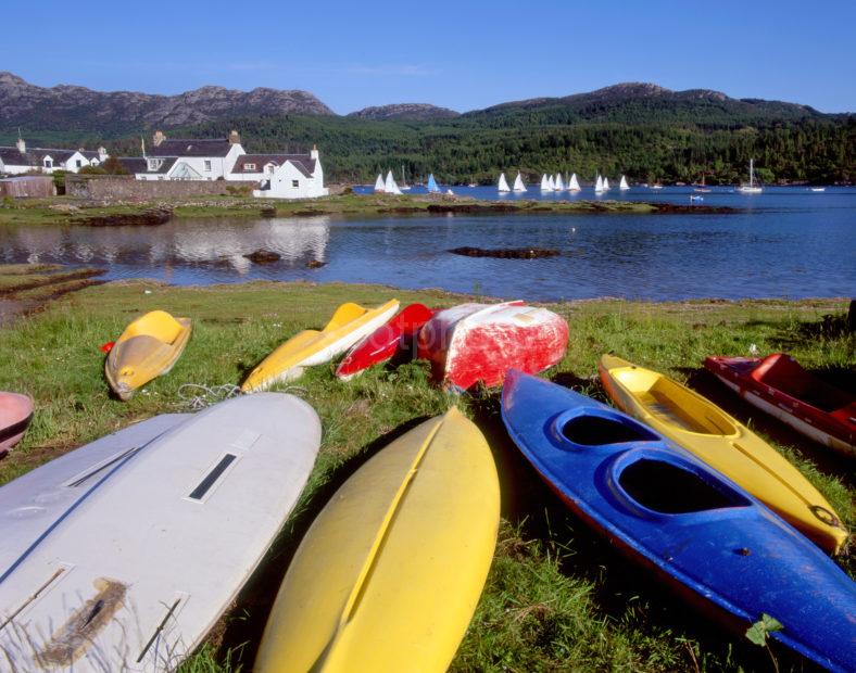 Plockton Sailing On Loch Carron Wester Ross