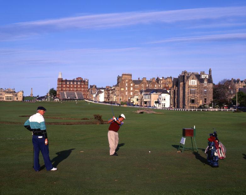 Playing The Old Course At St Andrews St Andrews Fife