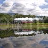 Portrait Of The Great Marquess Alongside Loch Eil F William To Mallaig Line