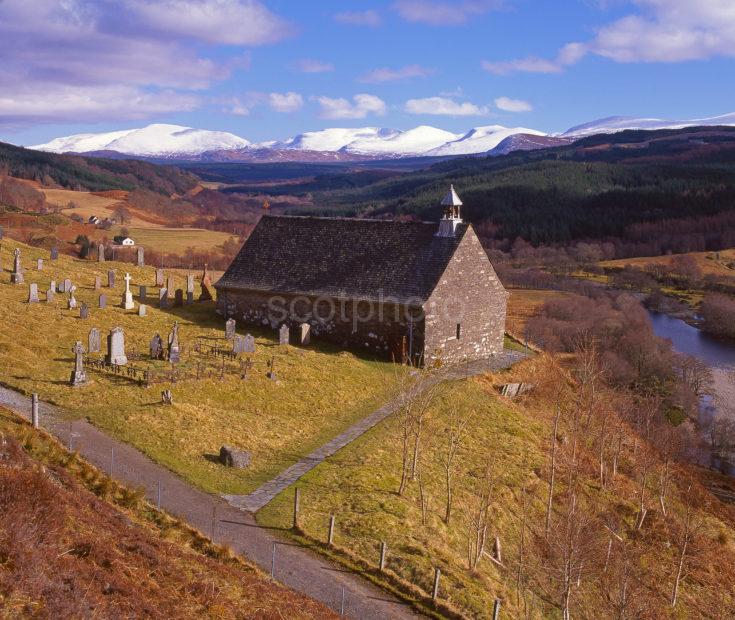 Cilliechoirill Church And Burial Ground Looking East West Highlands