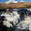 Icy Waterfalls Nr Ben More Island Of Mull