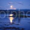 Moonshine Reflects On The Still Waters Of Loch Etive Argyll