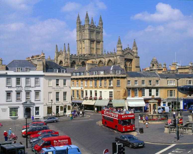 Bath City Centre And Abbey