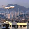 Singapore Airlines 747 400 Landing Kai Tak Sharpened For Print