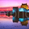 E77 Sunset Afterglow Eilean Donan Castle