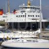 Clyde Ferry Arrives At Rothesay