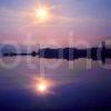 Inveraray Town Evening Silhouette Peaceful Loch Fyne