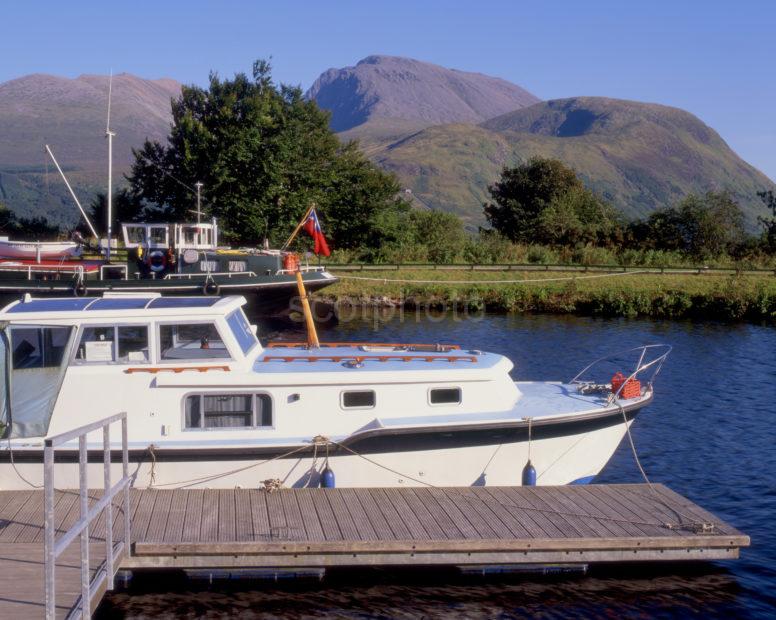 Ben Nevis From Cal Canal Banavie