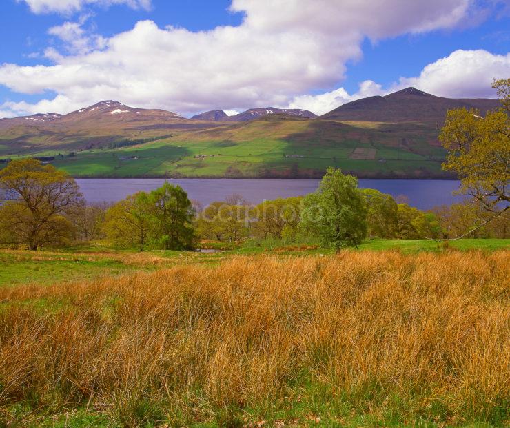 View Towards Ben Lawers And Loch Tay Perthshire