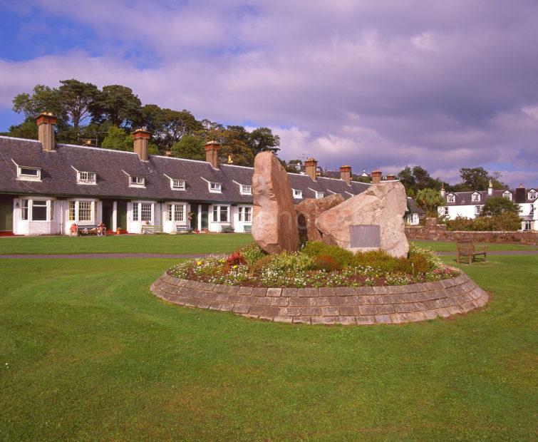 The Picturesque Village Of Lamlash On The Lovely Island Of Arran