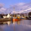 Peaceful Winter Reflections In Corpach Basin Lochaber Inverness Shire