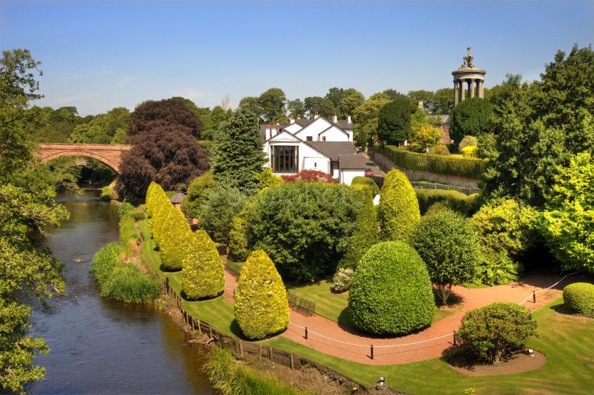 BURNS MEMORIAL FROM BRIG O DOON