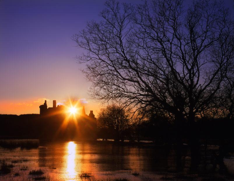 Starburst Kilchurn Castle