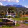 Beautiful Summer Views Across The Caledonian Canal Towards Ben Nevis From Moy Bridge Lochaber West Highlands