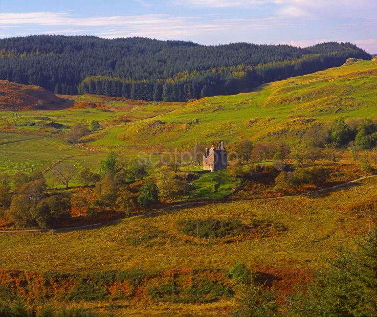 Autumn View Of Carnasserie Castle Kilmartin Glen Argyll