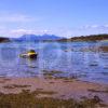 The Island Of Rhum From Glenuig Moidart West Of Scotland