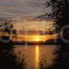 Sunset Over Loch Eck Near Dunoon