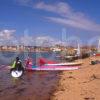 Colourful Beach Scene On A Summers Day At Ellie A Small Harbour Town On The East Neuk Of Fife Scotland