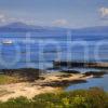 MV Loch Nevis Departs Eigg