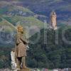 DSC 0413 Wallace Monument And William Wallace Statue Fro Stirling Castle