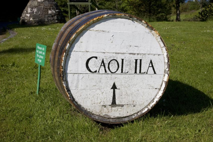 Whisky Barrel At Caolila Distillery Nr Port Ascaig