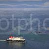 MV Finlaggan Enters West Loch Tarbert With Islay In View