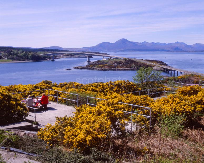 Towards The Cuillins And The Skye Bridge From Kyle