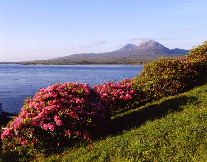 The Paps Of Jura From Port Askaig Island Of Islay