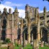 The Gothic Style Melrose Abbey Ruins Late 14th Cent Melrose Borders