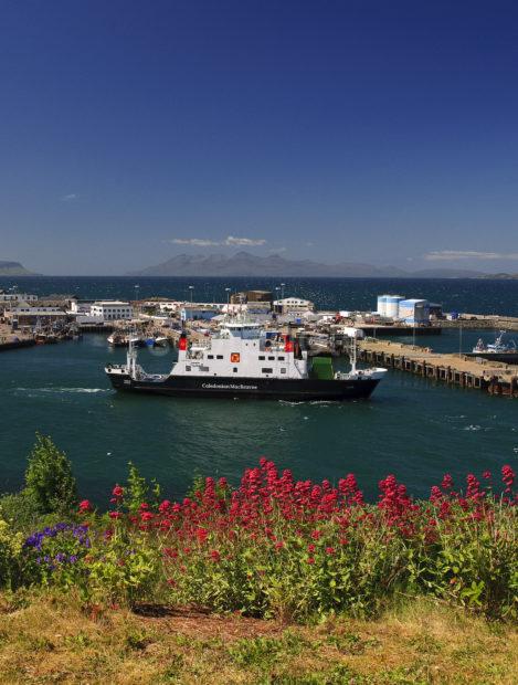 The Coruisk Departs Mallaig With Rum In View