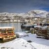 Winter Scene In Mallaig West Highlands