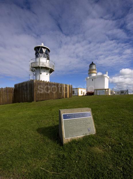 Kinnaird Castle And Lighthouse Aberdeenshire