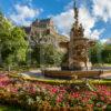 FOUNTAIN AND CASTLE EDINBURGH