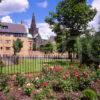 Towards Glasgow Cathedral In Summer City Of Glasgow