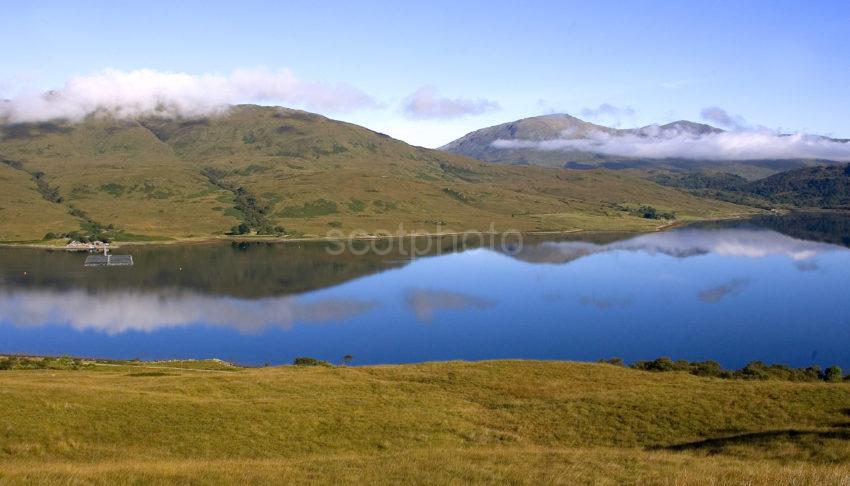 Panoramic Of Loch Spelve