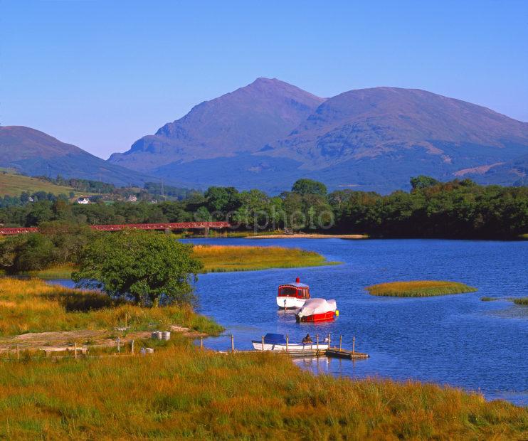 View Towards Ben Lui From Loch Awe Argyll