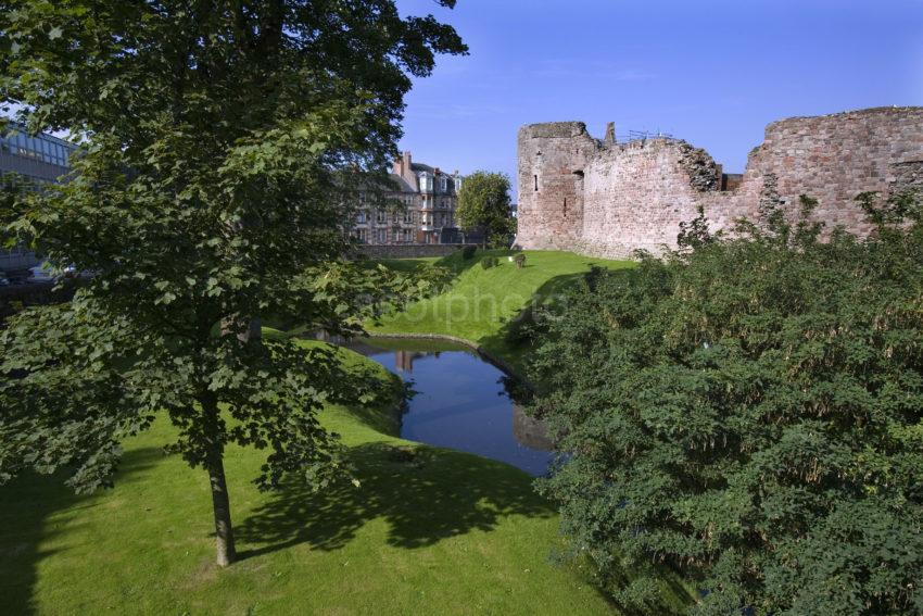 Rothesay Castle And Moat