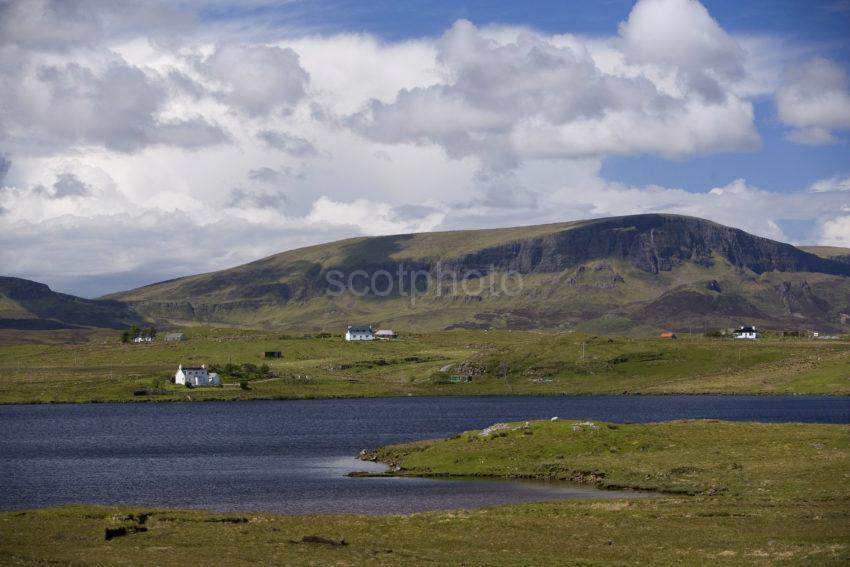 WY3Q8435 Loch Mealt And Elishader Trotternish Skye