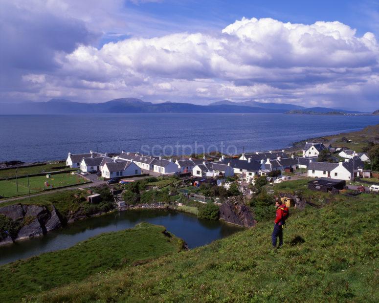 Untitled 136 Cullapool On Island Of Luing Towards Mull