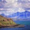 Towards Ben More From Loch Na Keal Volcanic Cliffs