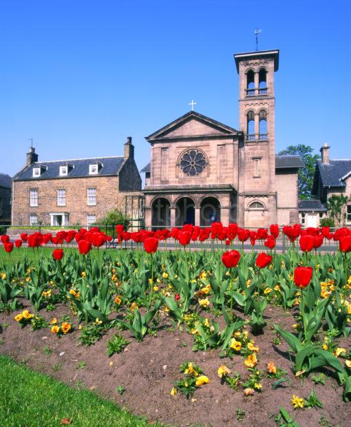 Summer Scene In Forres Moray